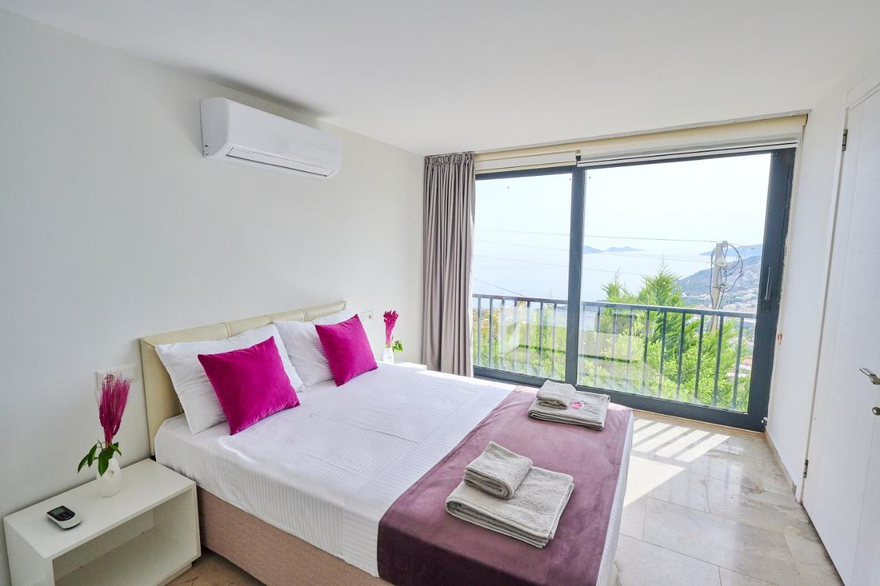 Luxus Villa Skyla Mit 5 Schlafzimmern & Meer-Blick Kas Exterior photo