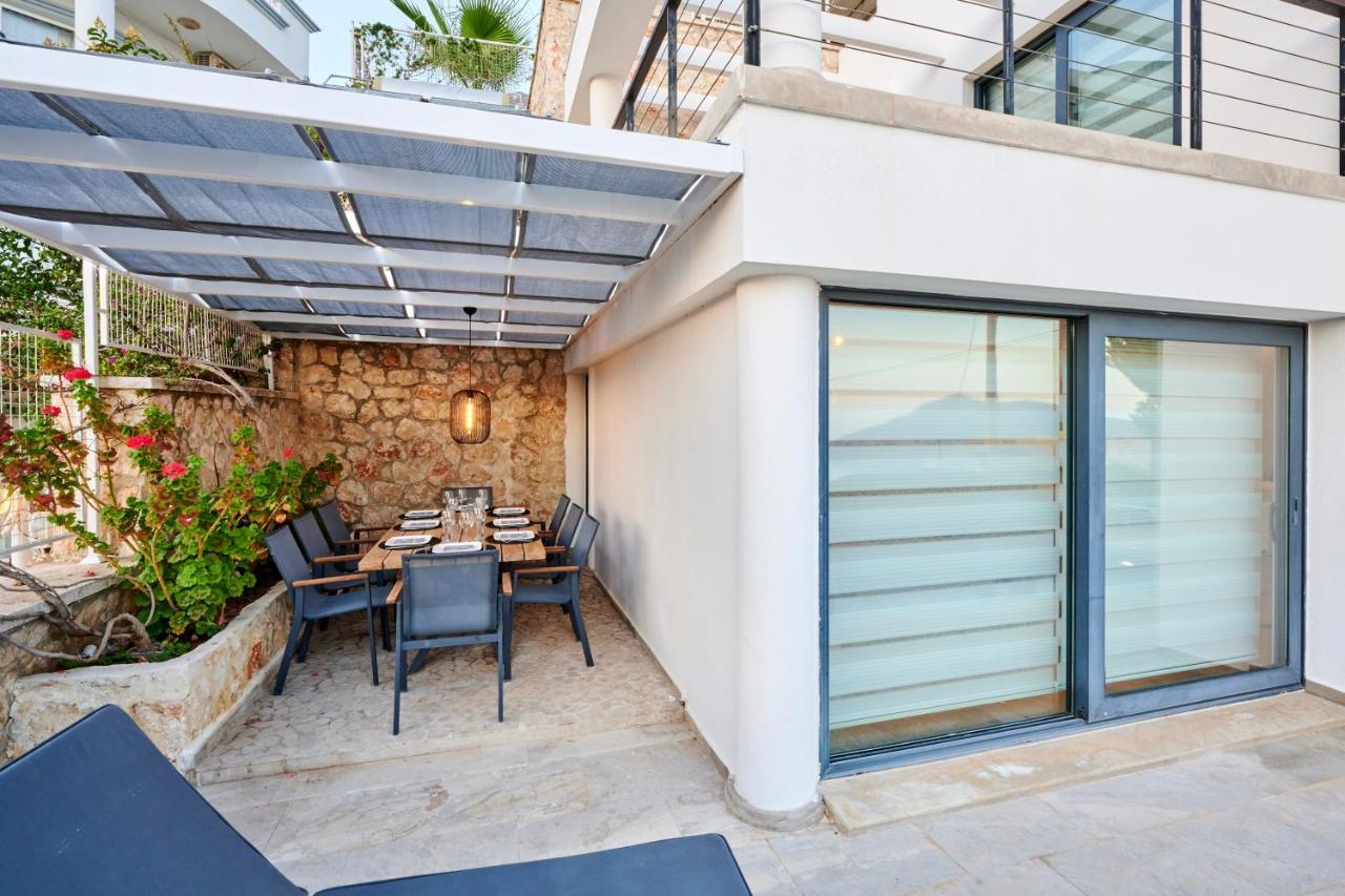 Luxus Villa Skyla Mit 5 Schlafzimmern & Meer-Blick Kas Exterior photo