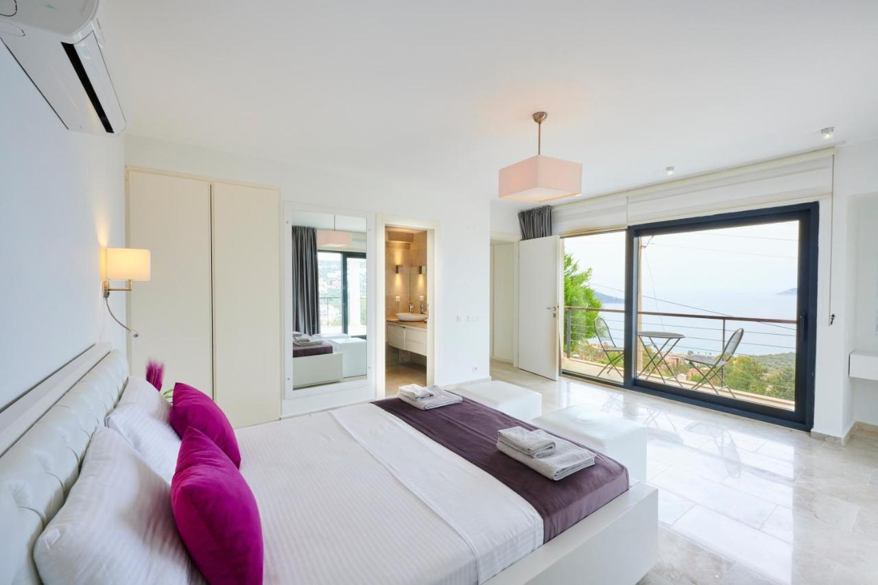 Luxus Villa Skyla Mit 5 Schlafzimmern & Meer-Blick Kas Exterior photo