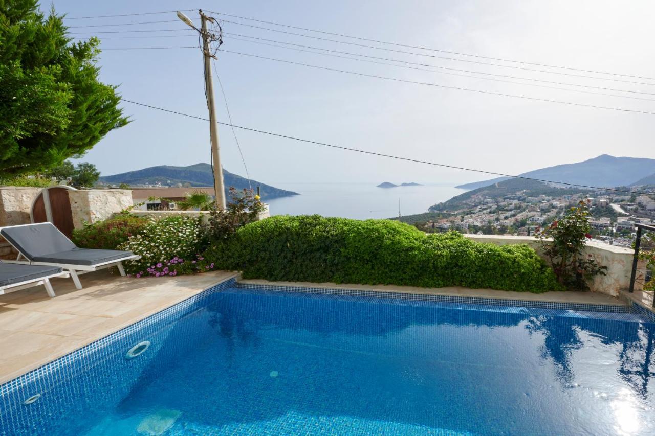 Luxus Villa Skyla Mit 5 Schlafzimmern & Meer-Blick Kas Exterior photo