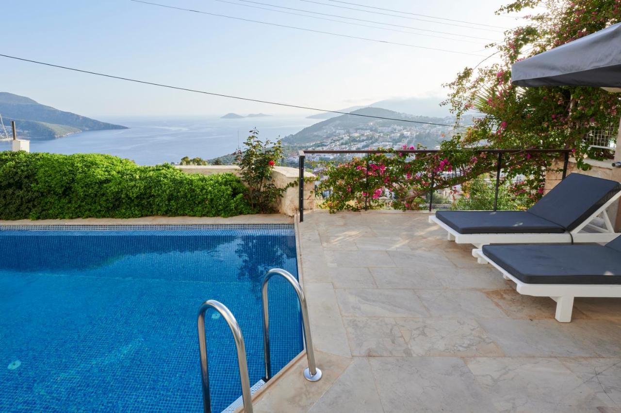 Luxus Villa Skyla Mit 5 Schlafzimmern & Meer-Blick Kas Exterior photo